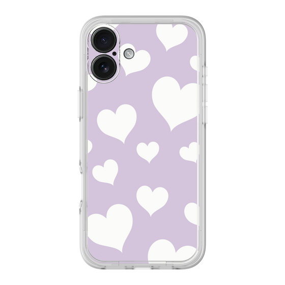 Premium Panel［ Dot Hearts - Purple ］