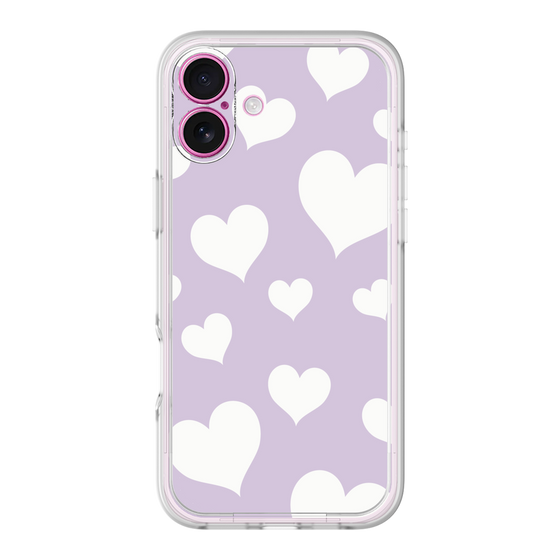 Premium Panel［ Dot Hearts - Purple ］