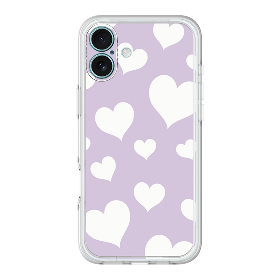 Premium Panel［ Dot Hearts - Purple ］