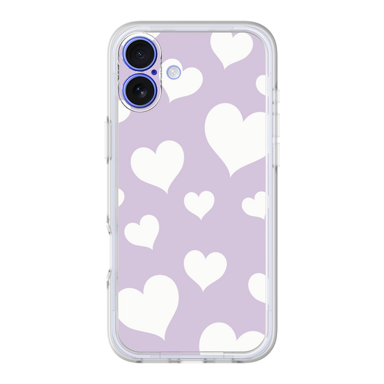Premium Panel［ Dot Hearts - Purple ］