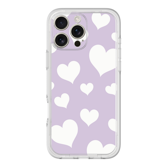 Premium Panel［ Dot Hearts - Purple ］
