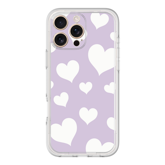 Premium Panel［ Dot Hearts - Purple ］