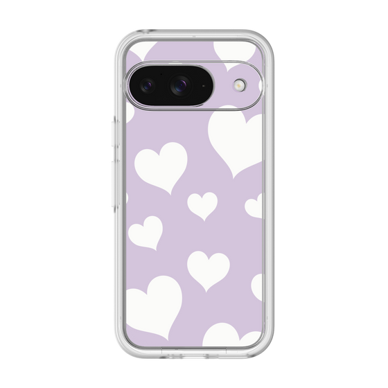 Premium Panel［ Dot Hearts - Purple ］