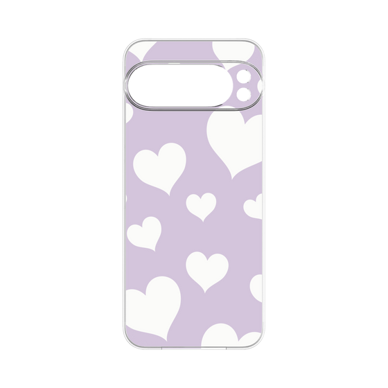 Premium Panel［ Dot Hearts - Purple ］