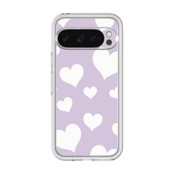 Premium Panel［ Dot Hearts - Purple ］
