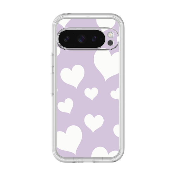 Premium Panel［ Dot Hearts - Purple ］
