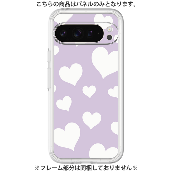 Premium Panel［ Dot Hearts - Purple ］