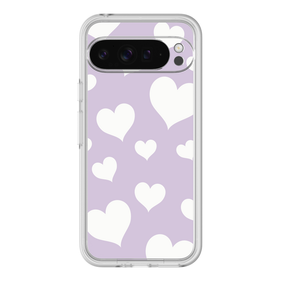 Premium Panel［ Dot Hearts - Purple ］