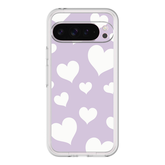 Premium Panel［ Dot Hearts - Purple ］
