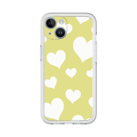 Premium Panel［ Dot Hearts - Yellow ］