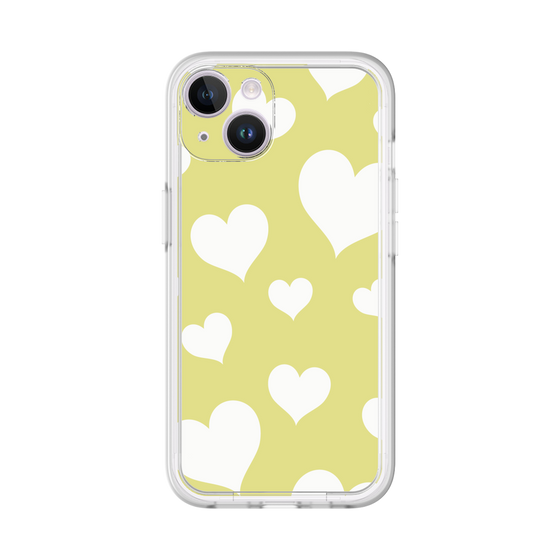 Premium Panel［ Dot Hearts - Yellow ］