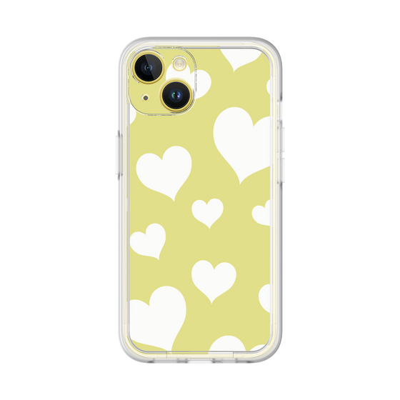 Premium Panel［ Dot Hearts - Yellow ］