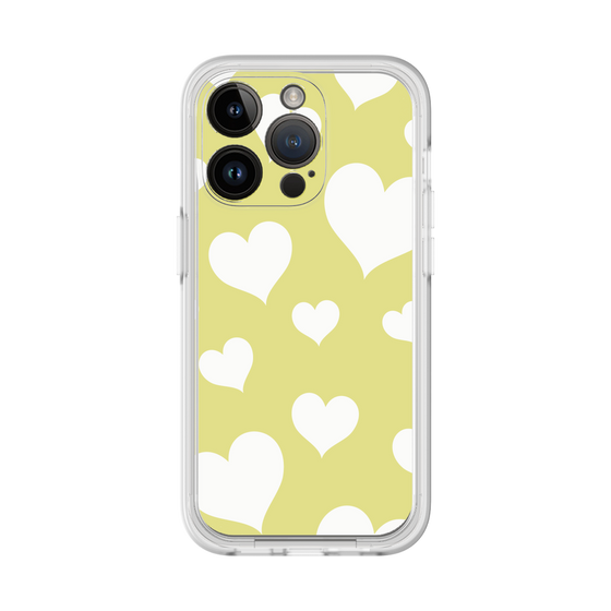 Premium Panel［ Dot Hearts - Yellow ］