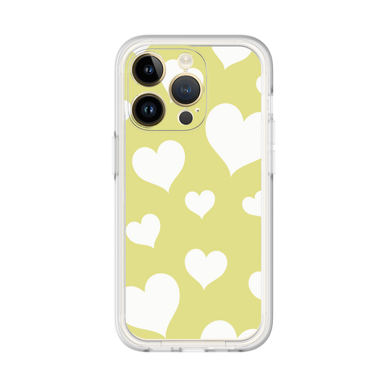 Premium Panel［ Dot Hearts - Yellow ］