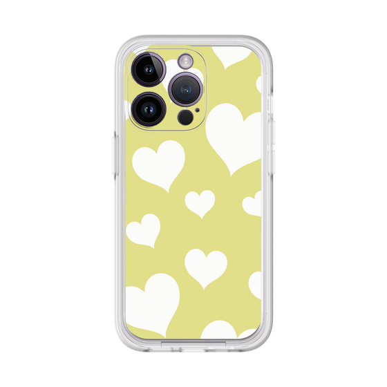 Premium Panel［ Dot Hearts - Yellow ］