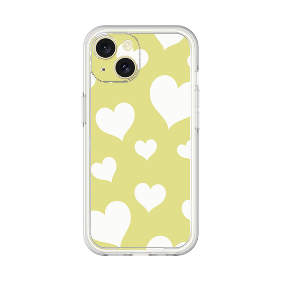 Premium Panel［ Dot Hearts - Yellow ］