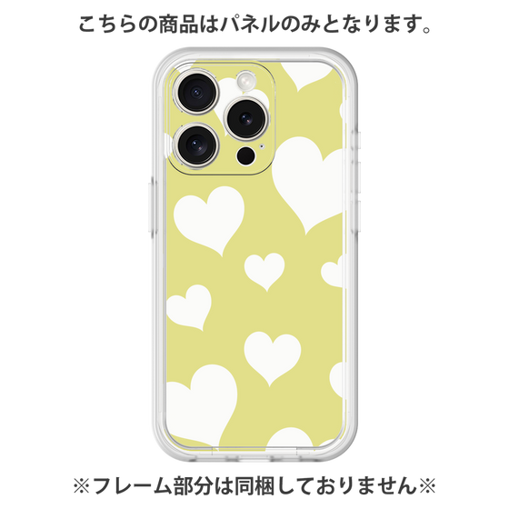 Premium Panel［ Dot Hearts - Yellow ］