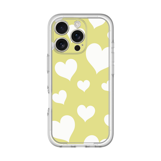 Premium Panel［ Dot Hearts - Yellow ］