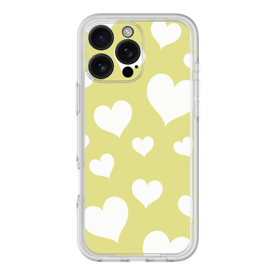 Premium Panel［ Dot Hearts - Yellow ］