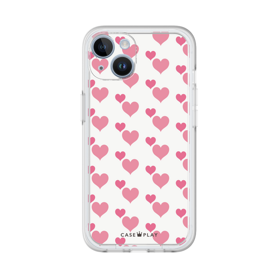 Premium Panel［ Stripe Hearts - Pink ］