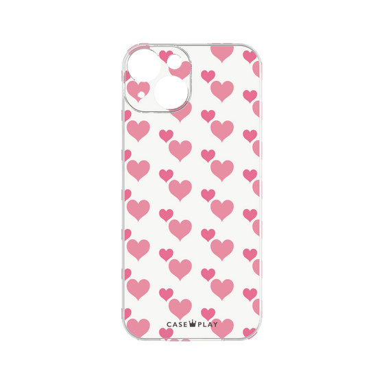 Premium Panel［ Stripe Hearts - Pink ］
