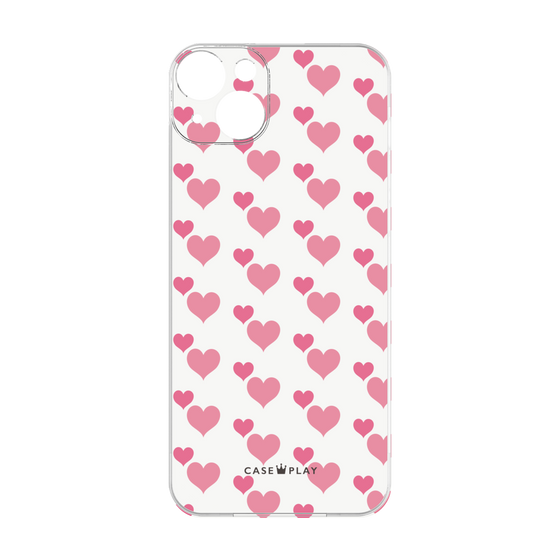 Premium Panel［ Stripe Hearts - Pink ］