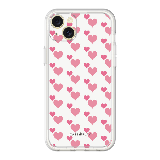 Premium Panel［ Stripe Hearts - Pink ］