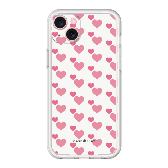 Premium Panel［ Stripe Hearts - Pink ］