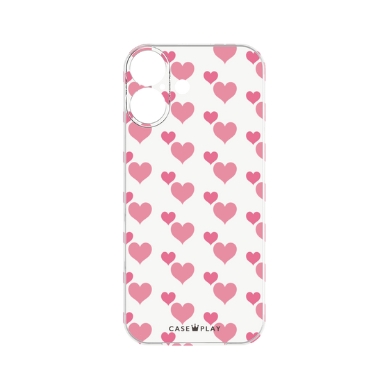 Premium Panel［ Stripe Hearts - Pink ］