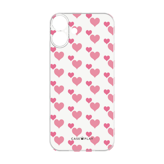 Premium Panel［ Stripe Hearts - Pink ］