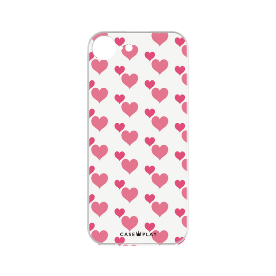 Premium Panel［ Stripe Hearts - Pink ］