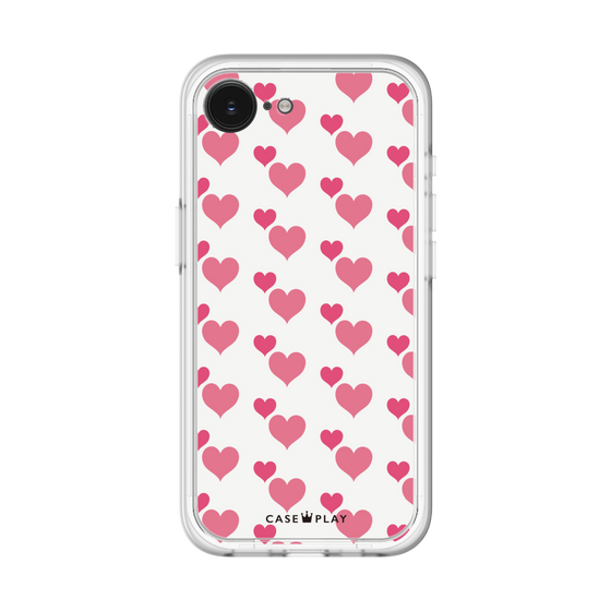 Premium Panel［ Stripe Hearts - Pink ］