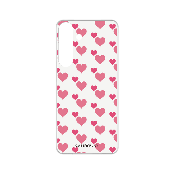Premium Panel［ Stripe Hearts - Pink ］