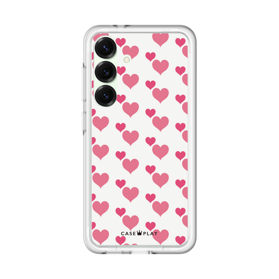 Premium Panel［ Stripe Hearts - Pink ］