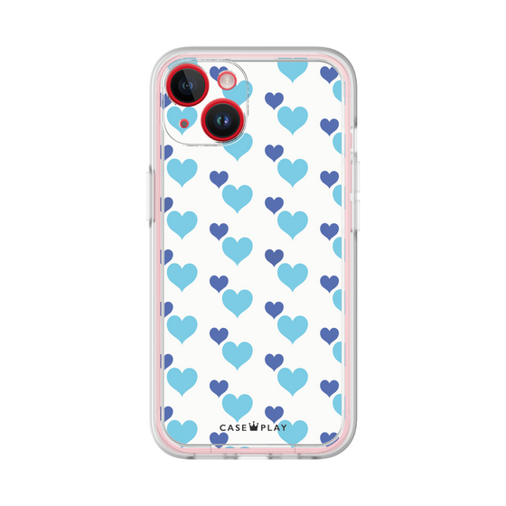 Premium Panel［ Stripe Hearts - Blue ］