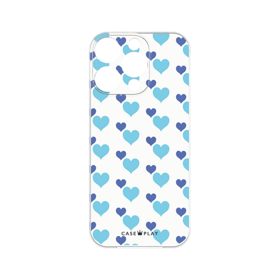Premium Panel［ Stripe Hearts - Blue ］