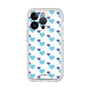 Premium Panel［ Stripe Hearts - Blue ］