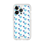 Premium Panel［ Stripe Hearts - Blue ］