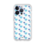 Premium Panel［ Stripe Hearts - Blue ］