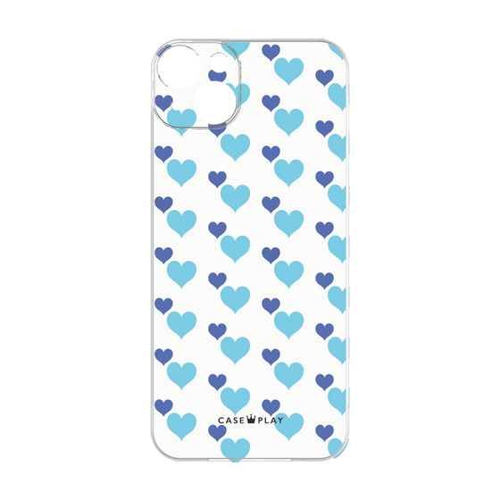 Premium Panel［ Stripe Hearts - Blue ］