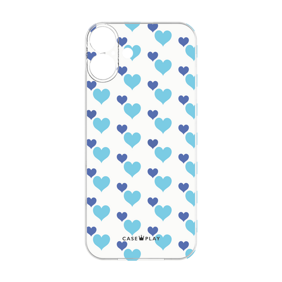Premium Panel［ Stripe Hearts - Blue ］