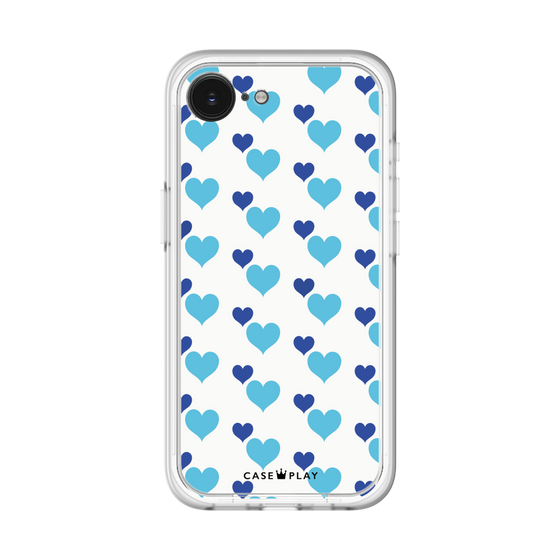 Premium Panel［ Stripe Hearts - Blue ］