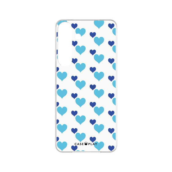Premium Panel［ Stripe Hearts - Blue ］