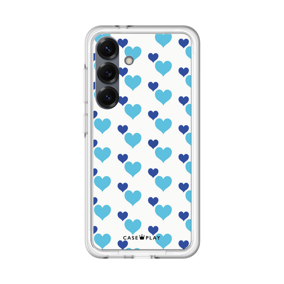 Premium Panel［ Stripe Hearts - Blue ］