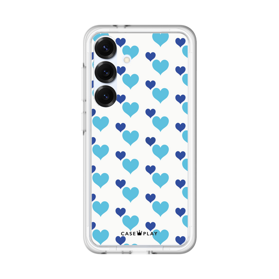 Premium Panel［ Stripe Hearts - Blue ］
