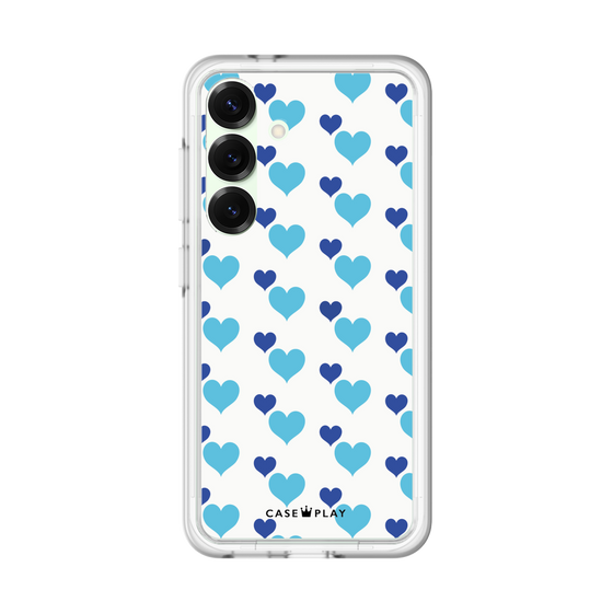 Premium Panel［ Stripe Hearts - Blue ］
