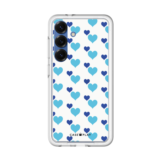 Premium Panel［ Stripe Hearts - Blue ］