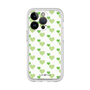 Premium Panel［ Stripe Hearts - Green ］