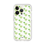 Premium Panel［ Stripe Hearts - Green ］