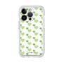 Premium Panel［ Stripe Hearts - Green ］
